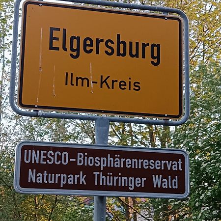 Ferienwohnung Hey Elgersburg Exterior foto
